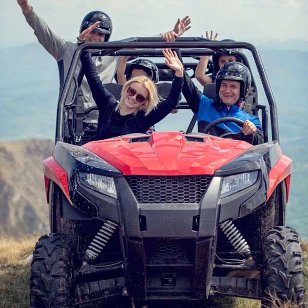 Family Fun on a UTV in Gatlinburg Mountain Life UTV Rentals